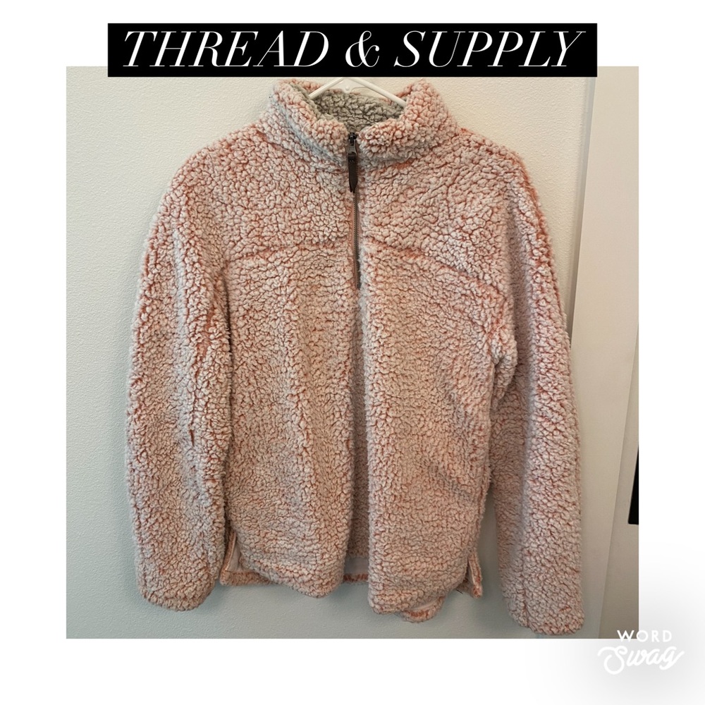 Thread & Supply Pink Pullover